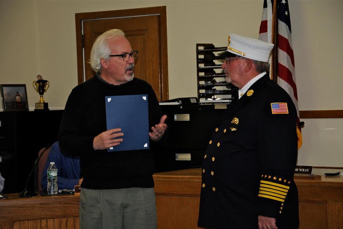 Fire Department Inauguration of Fire Chiefs 10