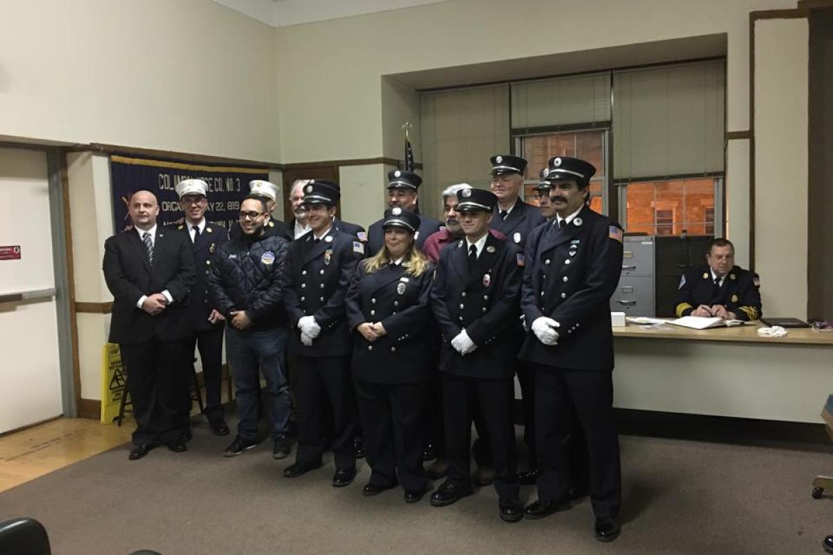 Fire Department Inauguration of Fire Chiefs 05