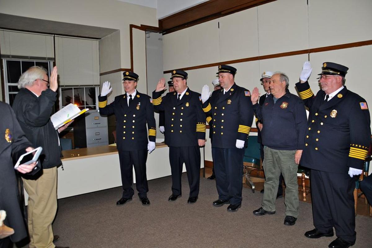 Fire Department Inauguration of Fire Chiefs 04
