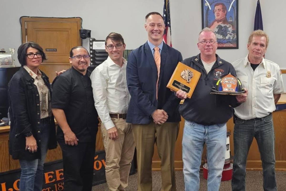 Firefighter Okie Farewell 2