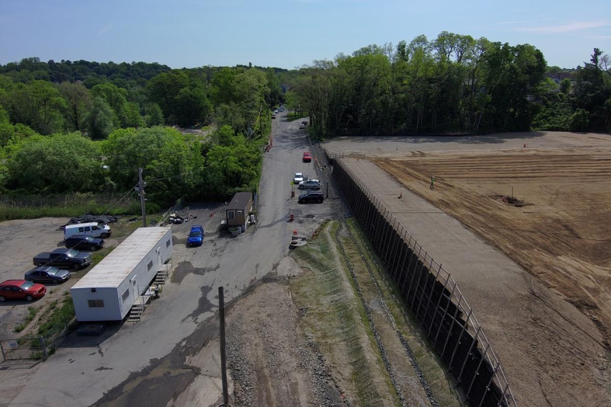 continental street fill progress 5/20/2021